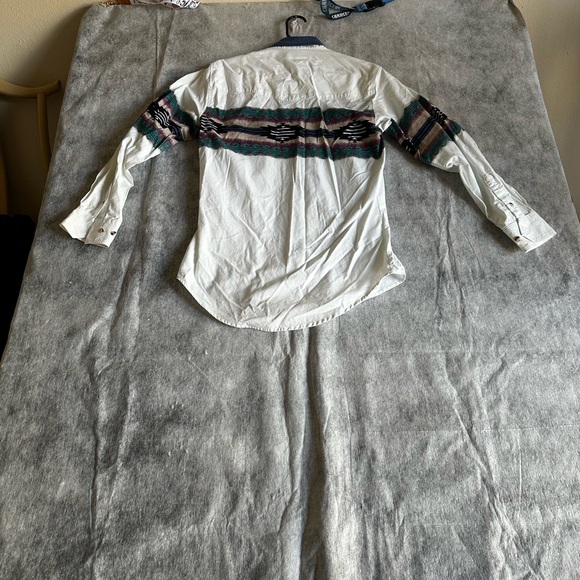 VINTAGE EXPRESS RIDER BUTTON UP MENS SZ SMALL - Picture 5 of 10